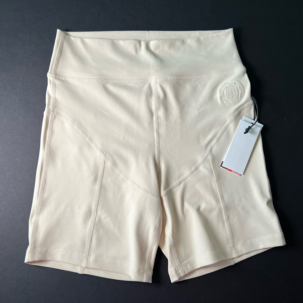 2699 - Honor The Gift HTG Women's Biker Shorts | Bone (Ivory/Cream) Small